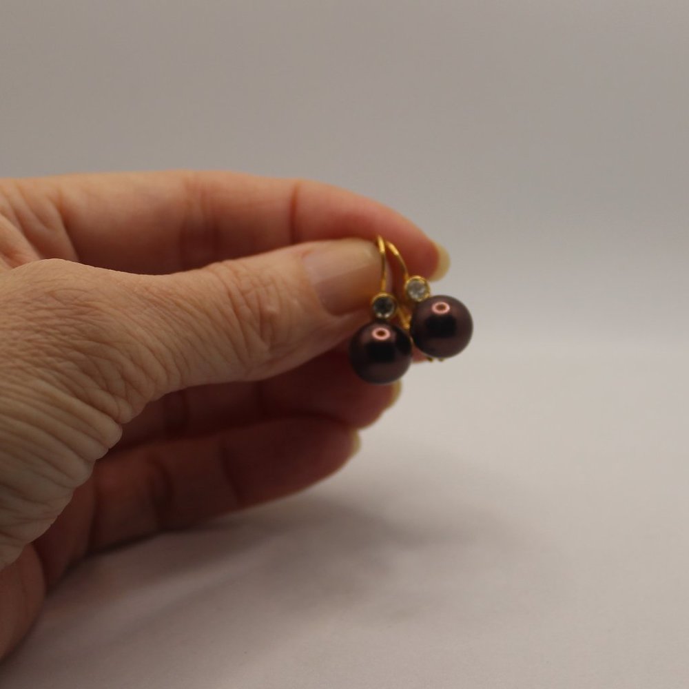Vintage Butler Pearl Earrings
